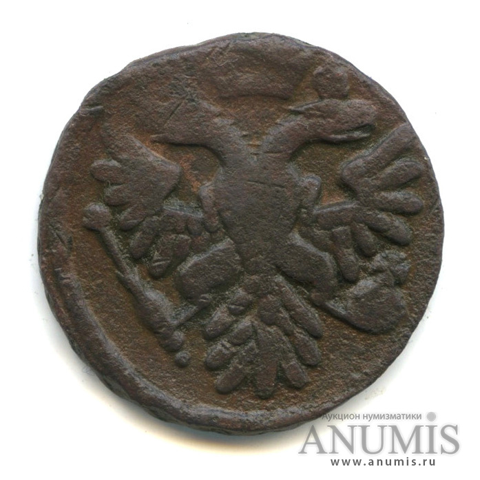 Деньга (½ копейки) 1740 — (½ копейки) - Орел 1738 г (Орел 1738 г.)