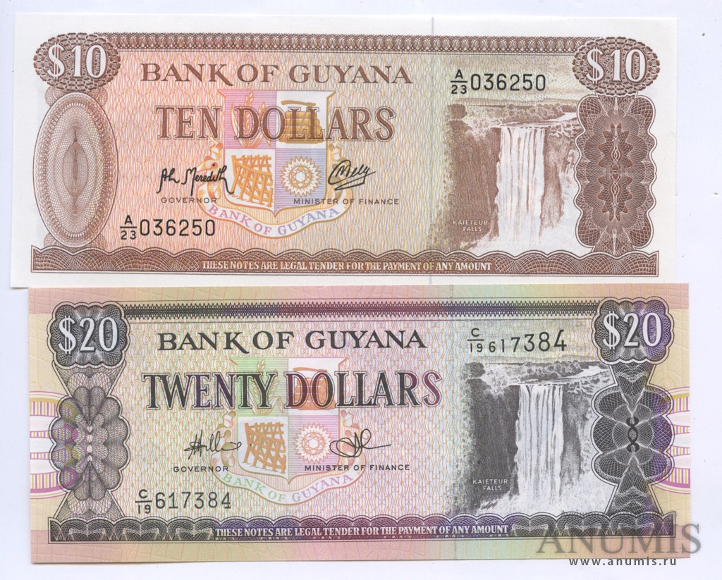 20 долларов сколько российских. Гайана 20 долларов. Банкноты Гайаны. Гайана 20 долларов 2018. Гайана 10 долларов, 1996.