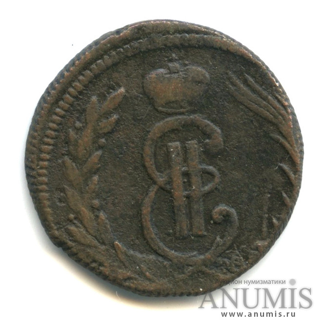 1 копейка 1771 КМ — Сибирская монета КМ