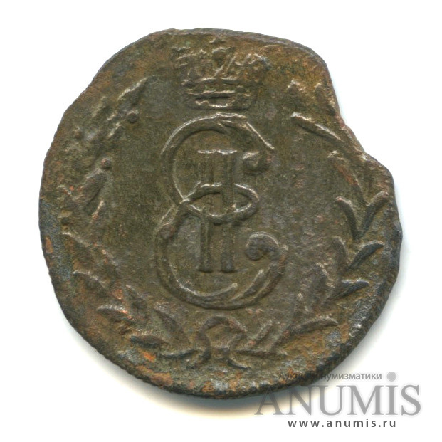 Деньга (½ копейки) 1779 КМ — (½ копейки) - Сибирская монета КМ