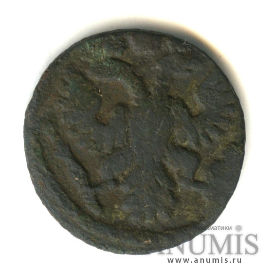 Полушка 1735 — (¼ копейки) - Орел 1730 г (Орел 1730 г.)