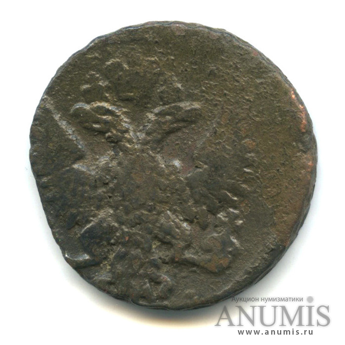 Деньга (½ копейки) 1751 — (½ копейки) - Орел 1748 г (Орел 1748 г.)