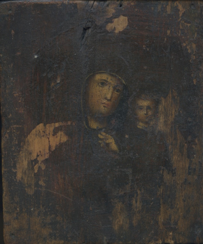 Икона Материал — дерево Размер 11×13,5 см