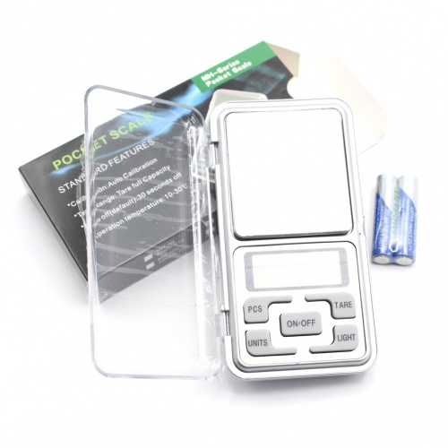 Весы электронные «Pocket Scale», с батарейками, 200гр/0.01 гр