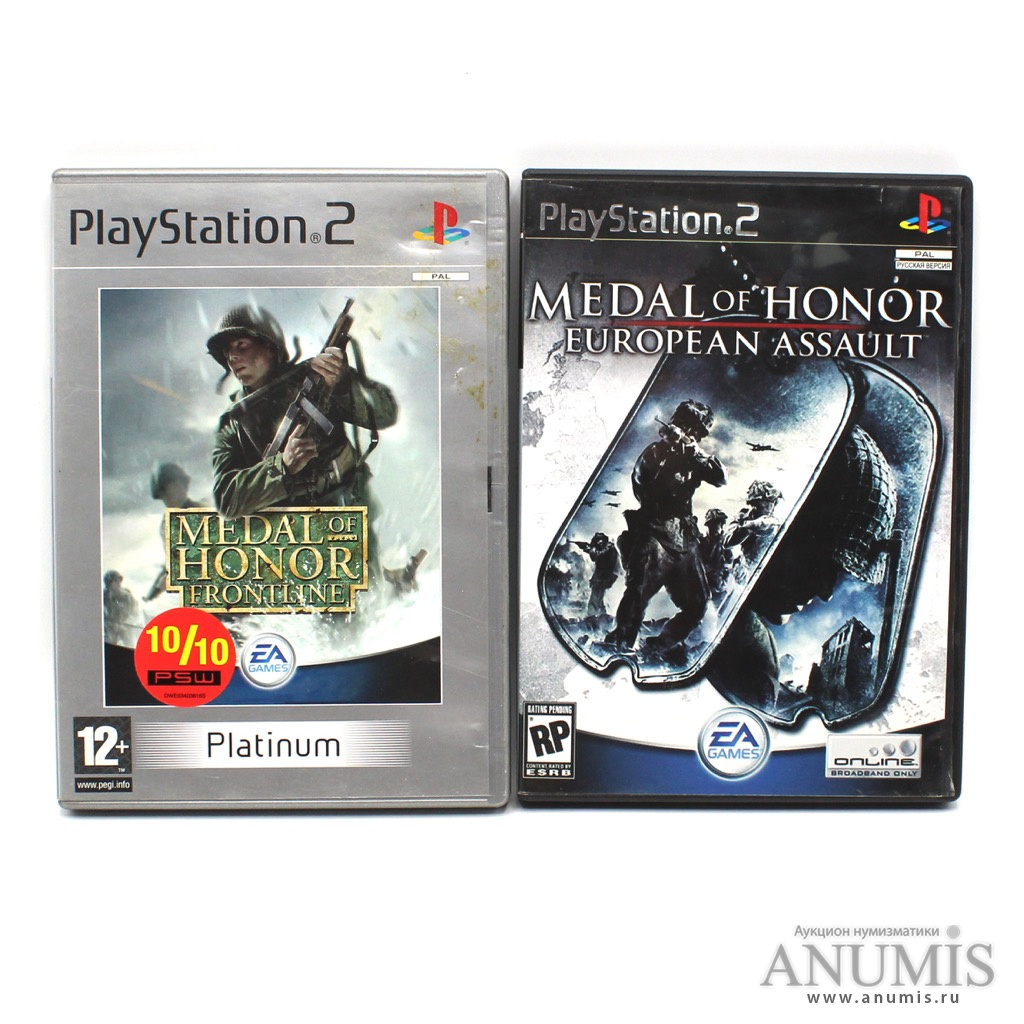 Лот игр для PlayStation 2, 2 шт