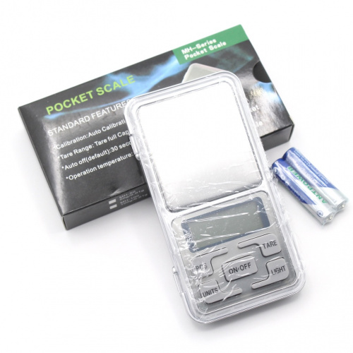 Весы электронные «Pocket Scale», 200 гр/0,01 гр, 6×12 см, с коробкой и батарейками