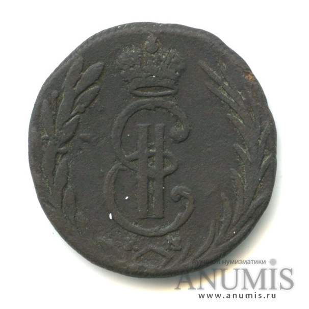 Деньга (½ копейки) 1768 КМ — (½ копейки) - Сибирская монета