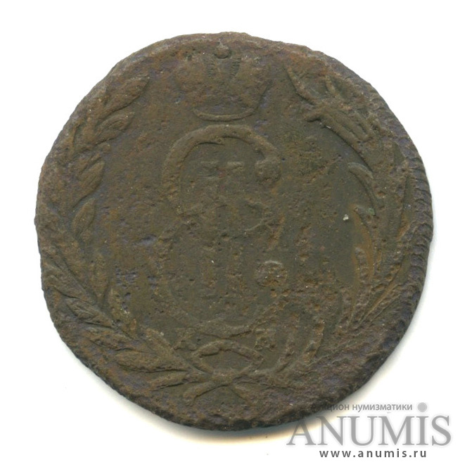 1 копейка 1768 КМ — Сибирская монета(?)(?)