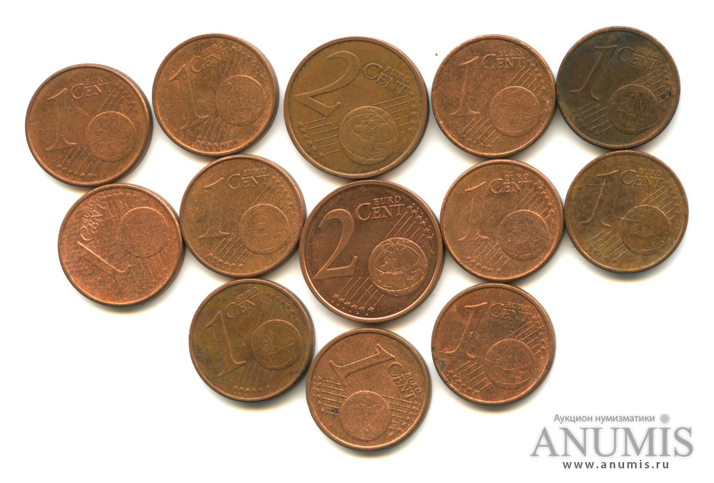13 центов в рублях. 1 цент сша 2020. набор центов.