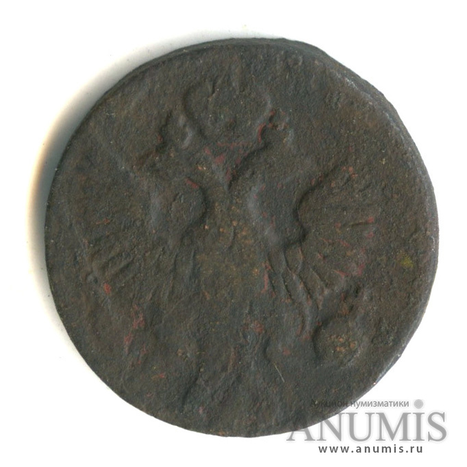 Деньга (½ копейки) 1749 — (½ копейки) - Орел 1744, 1748 г (Орел 1744, 1748 г.)