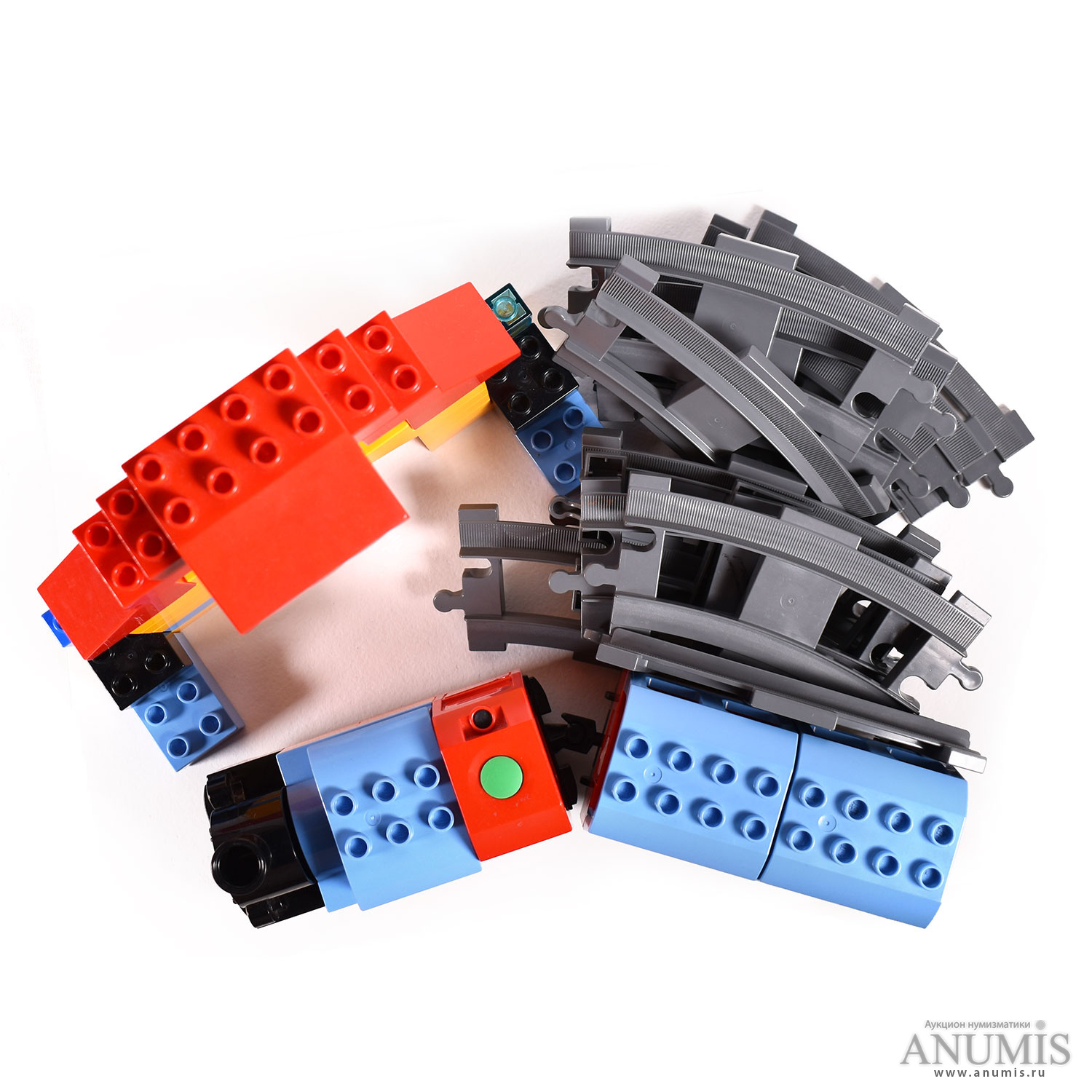 Конструктор «Железная дорога» LEGO Duplo / Лего Дупло (поезд, рельсы ...