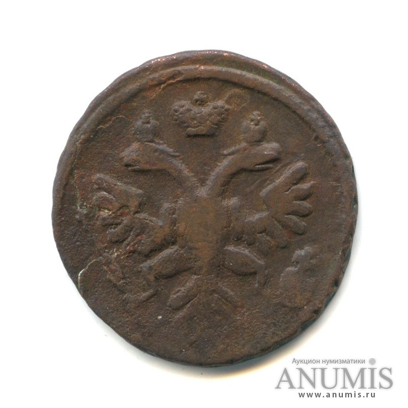 Деньга (½ копейки) 1737 — (½ копейки) - Орел 1730 г (Орел 1730 г.)