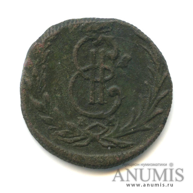 Деньга (½ копейки) 1768 КМ — (½ копейки) - Сибирская монета
