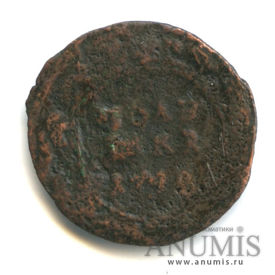 Полушка (¼ копейки) 1748 — (¼ копейки) - Орел г (Орел 1748 г.)