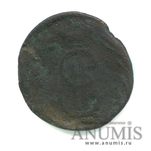 Полушка (¼ копейки) 1770 КМ — (¼ копейки) - Вензель Екатерины II, Сибирь