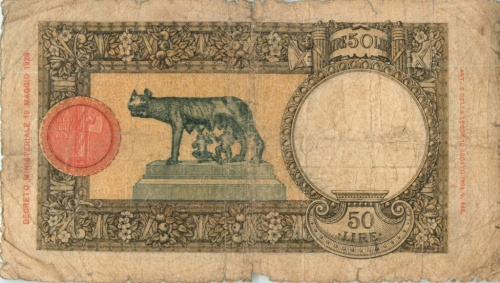 50 лир 1933