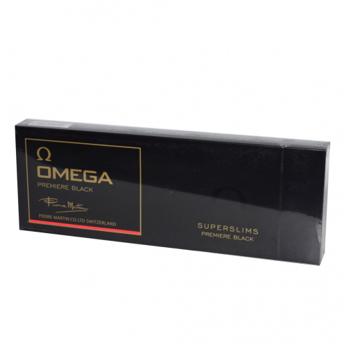 Блок сигарет «Omega. Premiere black». Superslims. Запечатан