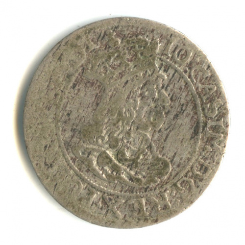 6 грошей — Ян Казимир, Речь Посполитая 1662