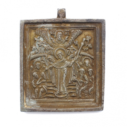 Иконка «Всех Скорбящих радость», 5×5,5 см