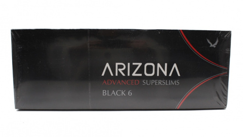 Блок коллекционных сигарет «Arizona». Размер упаковки 28×10,5 см