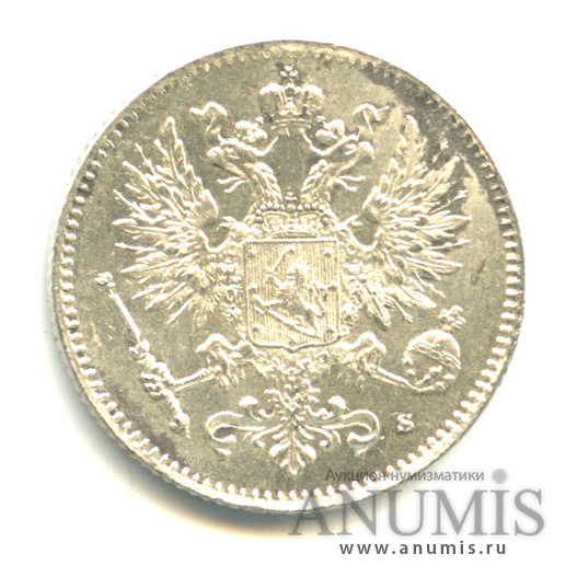 50 пенни 1915 S — Для Финляндии