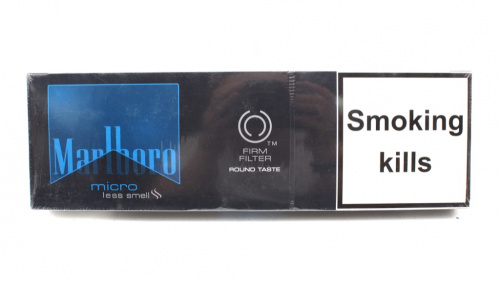 Блок коллекционных сигарет «Marlboro». Размер упаковки 28×9 см