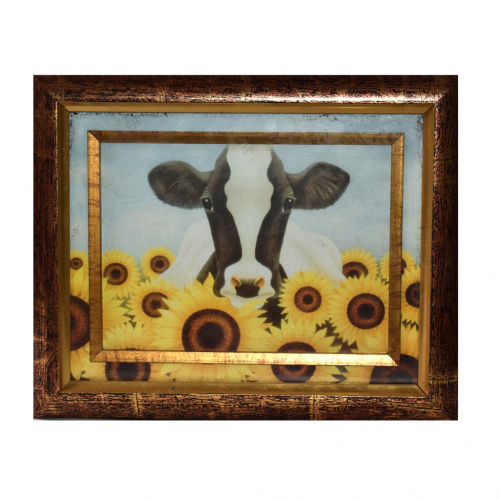 Картина «Корова». Размер 30×25 см