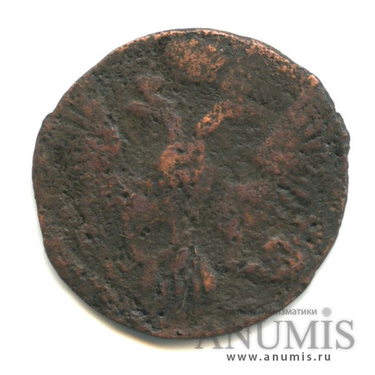 Полушка (¼ копейки) 1748 — (¼ копейки) - Орел 1744 г (Орел 1748 г.)