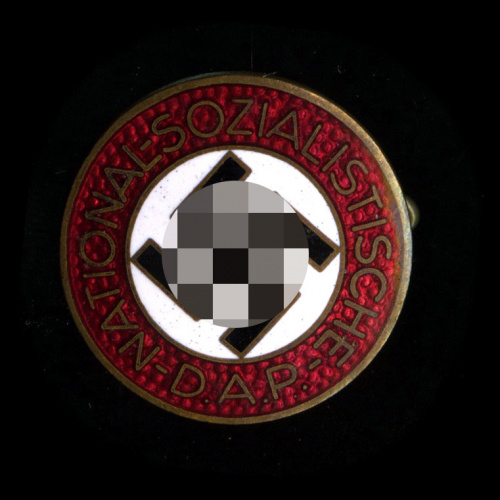 Знак «НСДАП». Тяжелый, эмаль. Членский