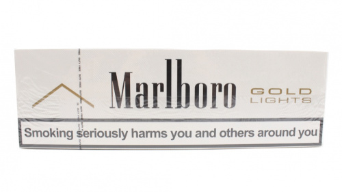 Блок коллекционных сигарет «Marlboro». Размер упаковки 28×9 см. В коллекцию