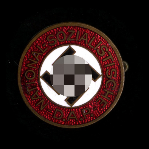 Знак «НСДАП». Тяжелый, эмаль. Членский