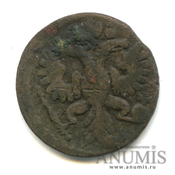 Полушка (¼ копейки) 1735 — (¼ копейки) - Орел 1730 г (Орел 1730 г.)