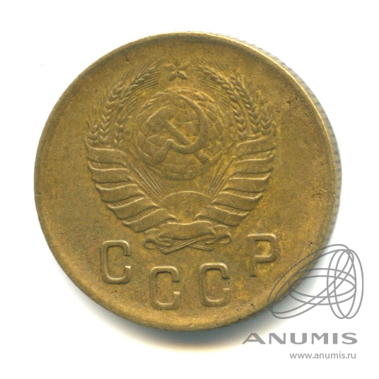 2 копейки 1939 — Венок 11 лент. О/с-шт.Б, Федорин-52