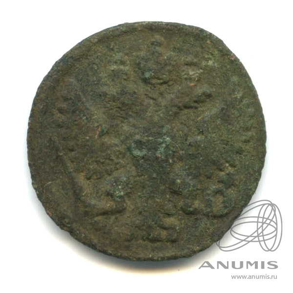 Полушка (¼ копейки) 1748 — (¼ копейки) - Орел г (Орел 1748 г.)