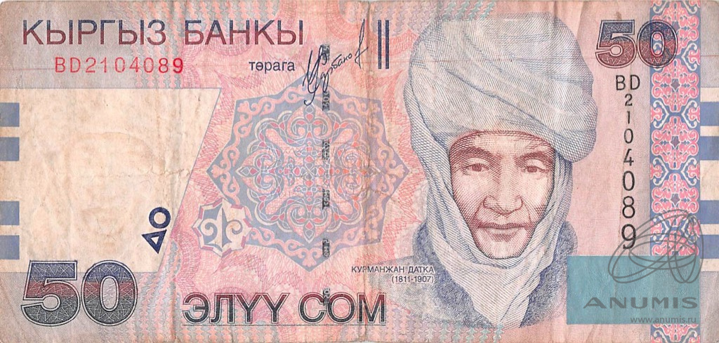 Купюры киргизии