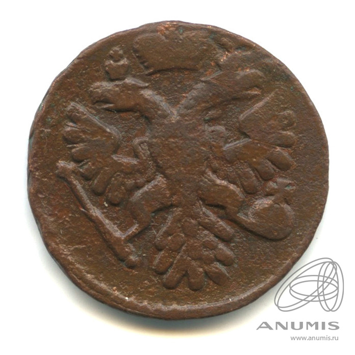 Деньга (½ копейки) 1741 — (½ копейки) - Орел 1738 г. R (Орел 1738 г.)