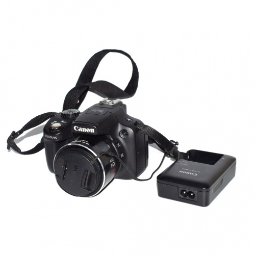 Фотоаппарат цифровой «Canon Power Shot SX50HS». Чехол. Рабочий