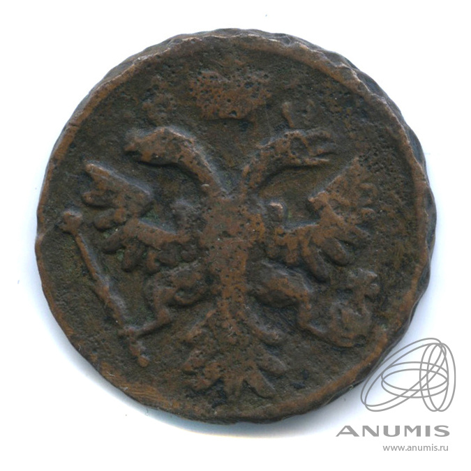 Деньга (½ копейки) 1737 — (½ копейки) - Орел 1730 г (Орел 1730 г.)