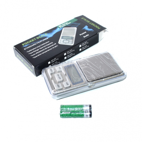 Весы электронные «Pocket Scale», с батарейками, 200гр/0.01 гр