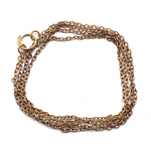 Цепочка. Серебро 925 пробы. Длина 62 см. 3,1 г