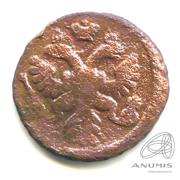 Деньга (½ копейки) 1735 — (½ копейки) - Орел 1730 г (Орел 1730 г.)