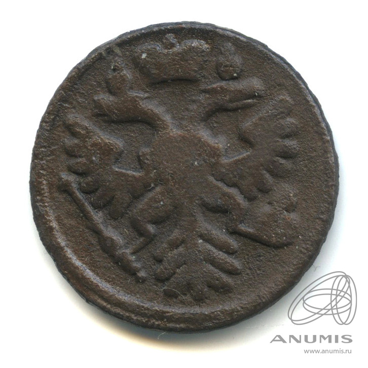 Деньга (½ копейки) 1737 — (½ копейки) - Орел 1730 г (Орел 1730 г.)