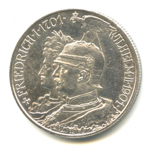 2 марки — 200 лет Пруссии 1901. В капсуле
