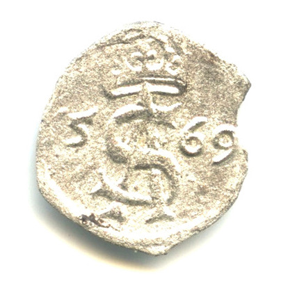 Двойной денарий 1569