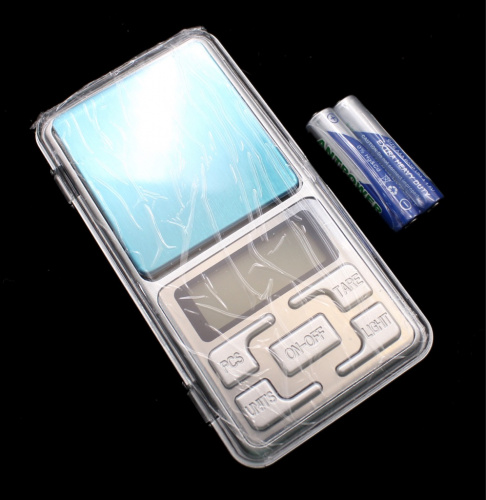 Весы электронные «Pocket Scale», с батарейками. В коробке. 12 см