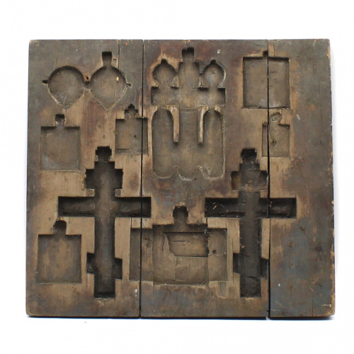 Доска от иконы. Размер 31×34 см
