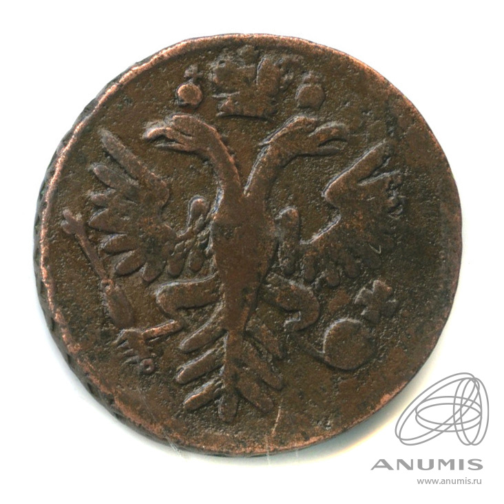Деньга (½ копейки) 1735 — (½ копейки) - Орел 1730 г (Орел 1730 г.)