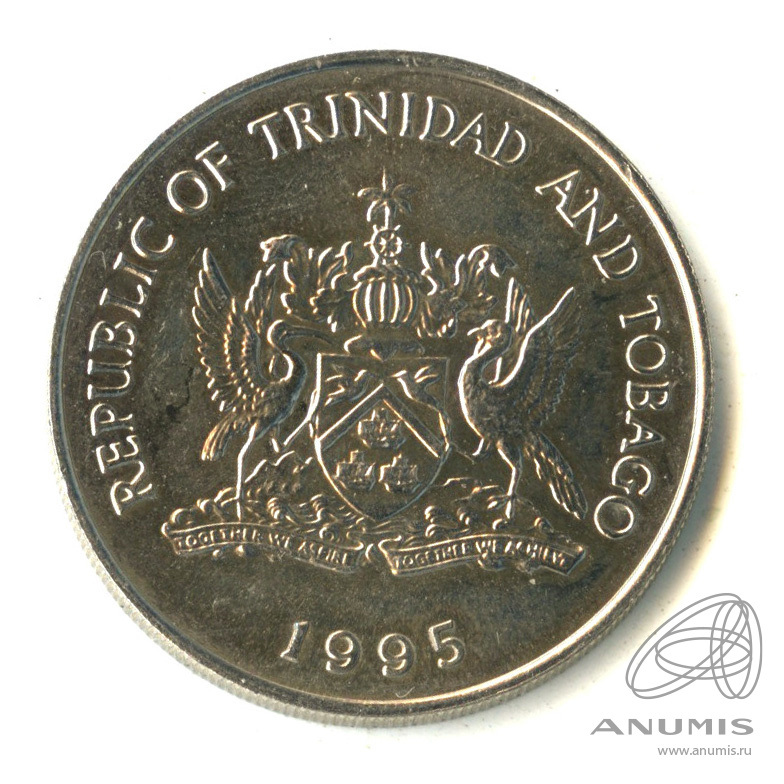 Доллар 1995 года. 1 Доллар 1995 года. 1 Доллар 1995 года d. Тринидад и Тобаго, 1 доллар, 1969, продовольственная программа - ФАО.