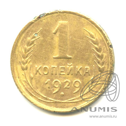 1 копейка 1929