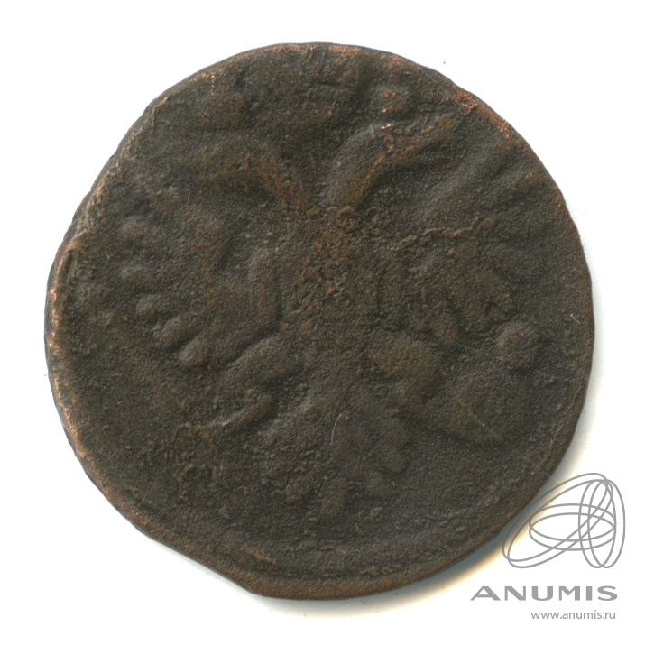 Деньга (½ копейки) 1735 — (½ копейки) - Орел 1730 г (Орел 1730 г.)